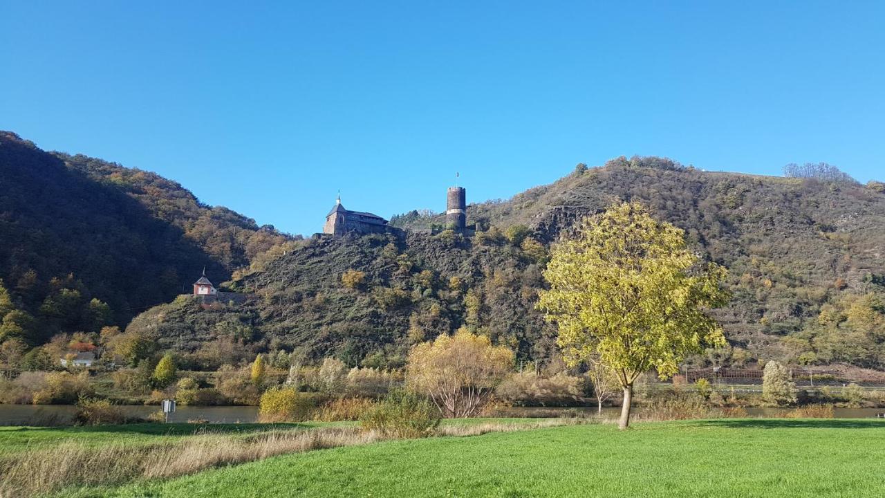 Ferienhaus Leopold Mit Burgblick An Der Mosel Burgen  Εξωτερικό φωτογραφία