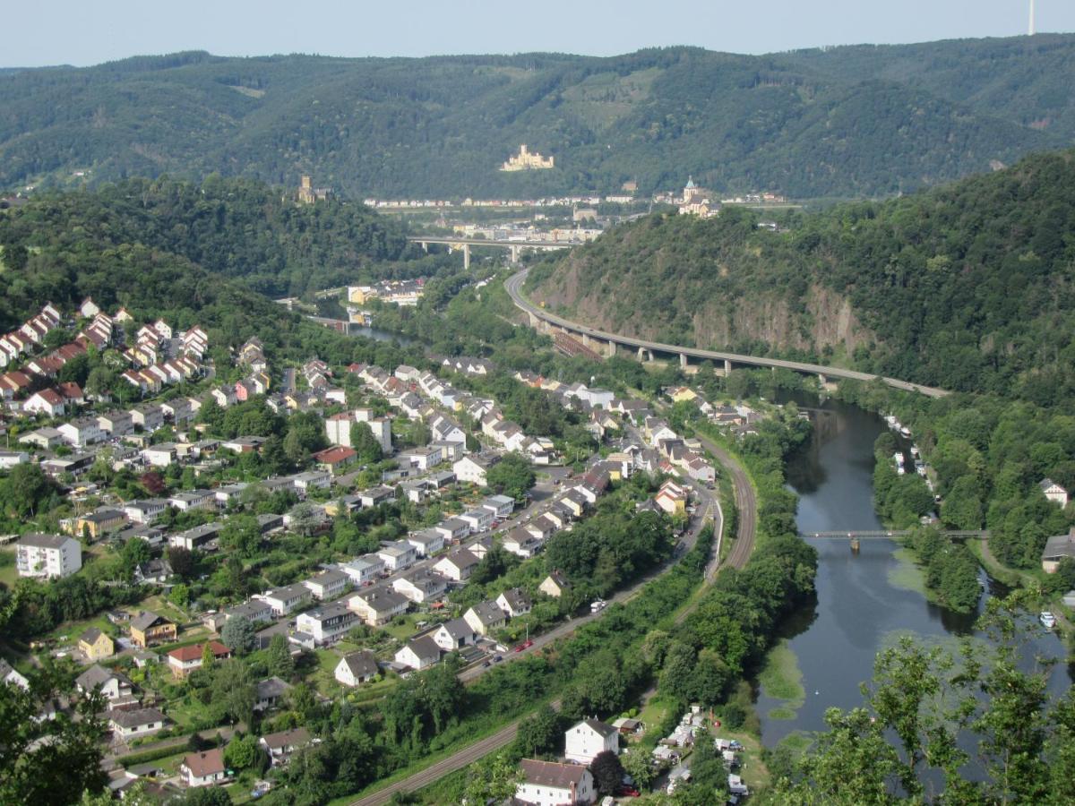 Ferienhaus Leopold Mit Burgblick An Der Mosel Burgen  Εξωτερικό φωτογραφία